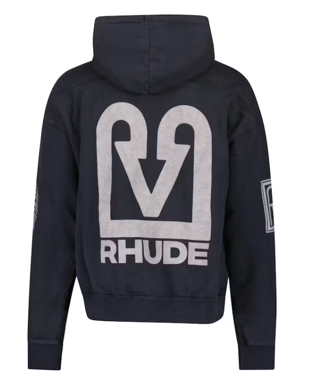 Rhude Banque de Rhude Hoodie Black