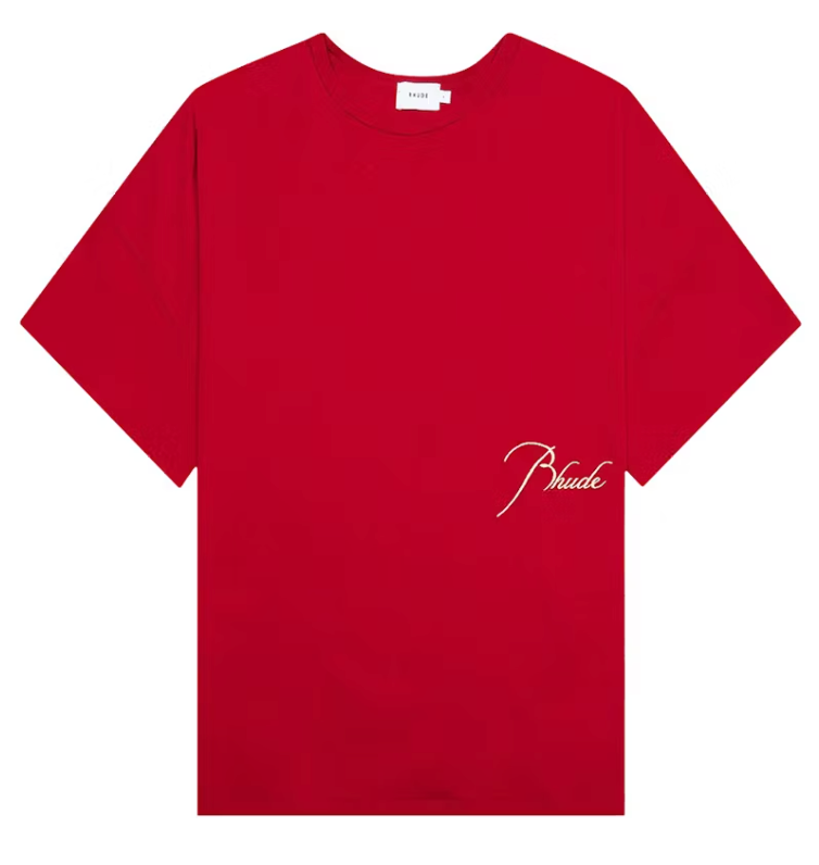 Rhude Reverse T-Shirt Cherry Red