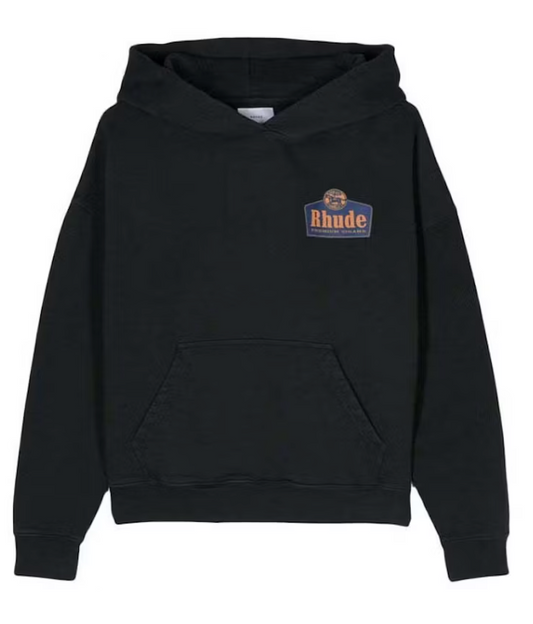 Rhude Grand Cru Hoodie Vintage Black