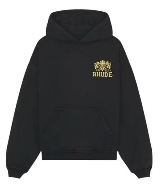 Rhude Cresta Hoodie Black