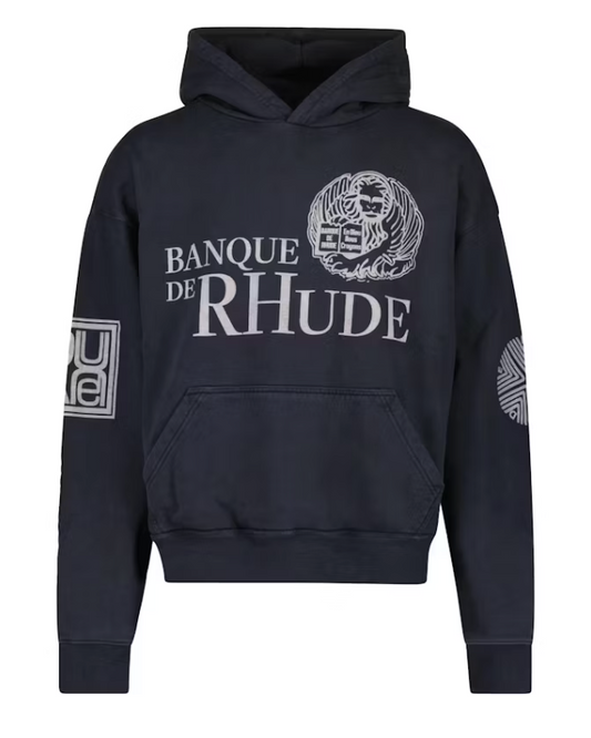 Rhude Banque de Rhude Hoodie Black