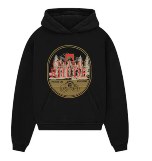 Rhude Premier Hoodie Black