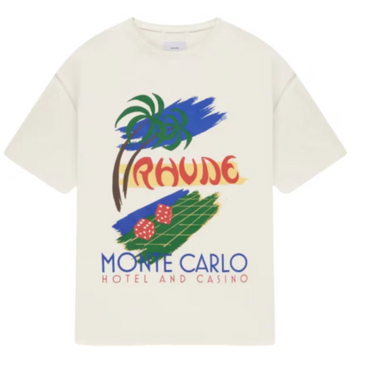 Rhude Roulette T-shirt Vintage White
