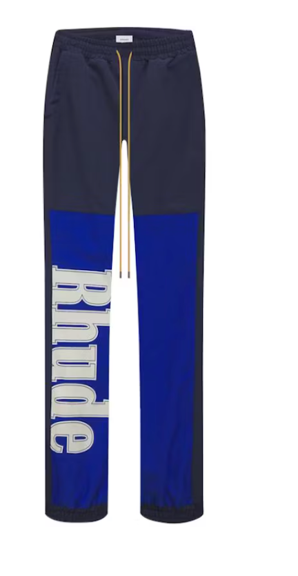 Rhude Logo Flight Pants Black/Royal