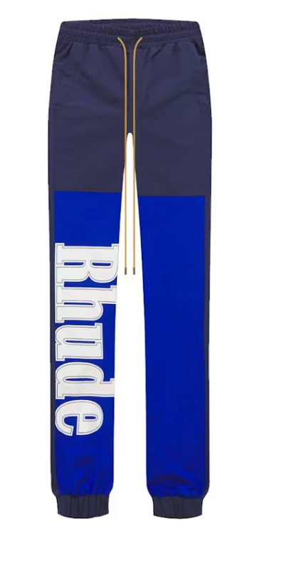 Rhude Logo Flight Pants Blue/Navy